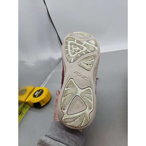 Vionic Shay Womens Size 7.5 Comfy Supportive Walking Sneaker Slip On Shoes Pink - Picture 5 of 7